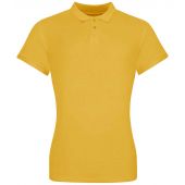 AWDis The 100 Cotton Ladies Piqué Polo Shirt - Mustard Size XXL