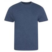 AWDis Tri-Blend T-Shirt - Heather Navy Size 3XL
