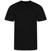AWDis Tri-Blend T-Shirt - Solid Black Size 3XL