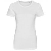 AWDis Ladies Tri-Blend T-Shirt - Solid White Size XXL