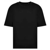 AWDis Unisex Oversize 100 T-Shirt - Deep Black Size XXL