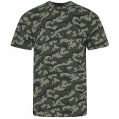 AWDis Camo T-Shirt - Green Camo Size XXL