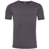 AWDis Washed T-Shirt - Washed Charcoal Size XS