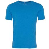 AWDis Washed T-Shirt - Washed Sapphire Blue Size XS