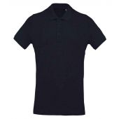 Kariban Organic Piqué Polo Shirt - French Navy Heather Size S