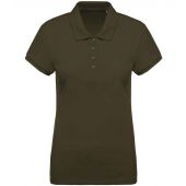 Kariban Ladies Organic Piqué Polo Shirt - Moss Green Size XL