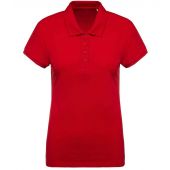 Kariban Ladies Organic Piqué Polo Shirt - Red Size XL