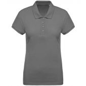 Kariban Ladies Organic Piqué Polo Shirt - Storm Grey Size XL