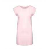 Kariban Ladies T-Shirt Dress - Pale Pink Size L/XL