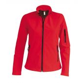 Kariban Ladies Soft Shell Jacket - Red Size XXL