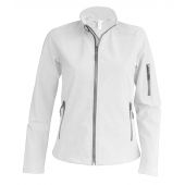 Kariban Ladies Soft Shell Jacket - White Size XXL