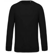 Kariban Organic Raglan Sweatshirt - Black Size XXL