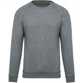 Kariban Organic Raglan Sweatshirt - Grey Heather Size XXL
