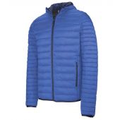 Kariban Lightweight Hooded Padded Jacket - Light Royal Blue Size XXL