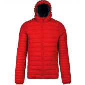Kariban Lightweight Hooded Padded Jacket - Red Size XXL