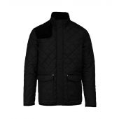 Kariban Quilted Jacket - Black/Black Size XXL