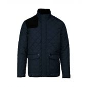 Kariban Quilted Jacket - Navy/Black Size XXL