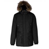 Kariban Winter Parka Jacket - Black Size XXL
