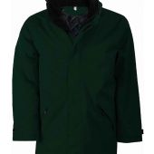 Kariban Parka Jacket - Forest Green/Black Size XS