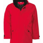 Kariban Parka Jacket - Red/Black Size 3XL