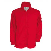 Kariban Lined Windbreaker Jacket - Red Size XXL