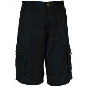 Kariban Trekker Shorts - Black Size 3XL50