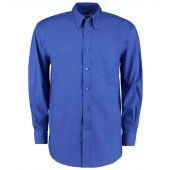 Kustom Kit Premium Long Sleeve Classic Fit Oxford Shirt - Royal Blue Size 23