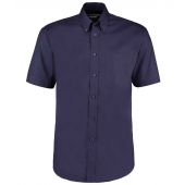 Kustom Kit Premium Short Sleeve Classic Fit Oxford Shirt - Midnight Navy Size 23