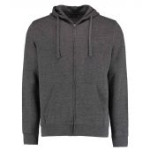 Kustom Kit Klassic Zip Hooded Sweatshirt - Dark Grey Marl Size 3XL