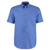 Kustom Kit Short Sleeve Classic Fit Workwear Oxford Shirt - Italian Blue Size 14.5