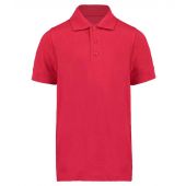 Kustom Kit Kids Klassic Poly/Cotton Piqué Polo Shirt - Red Size 7-8