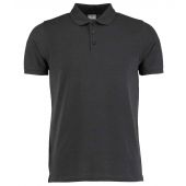 Kustom Kit Klassic Heavy Slim Fit Piqué Polo Shirt - Graphite Grey Size XXL