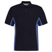 Kustom Kit Track Poly/Cotton Piqué Polo Shirt - Navy/Royal Blue Size 3XL
