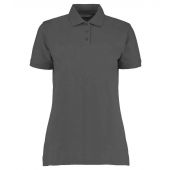 Kustom Kit Ladies Klassic Poly/Cotton Piqué Polo Shirt - Charcoal Size 22