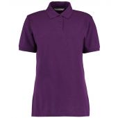 Kustom Kit Ladies Klassic Poly/Cotton Piqué Polo Shirt - Dark Purple Size 22