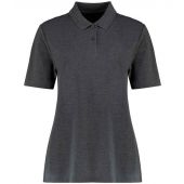 Kustom Kit Ladies Regular Fit Workforce Piqué Polo Shirt - Dark Grey Marl Size 20