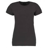 Kustom Kit Ladies Superwash® 60°C T-Shirt - Dark Grey Marl Size 18