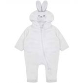 Larkwood Baby/Toddler Rabbit All In One - White Size 24-36