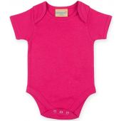 Larkwood Short Sleeve Baby Bodysuit - Fuchsia Size 12-18