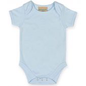 Larkwood Short Sleeve Baby Bodysuit - Pale Blue Size 12-18