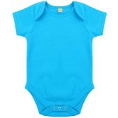 Larkwood Short Sleeve Baby Bodysuit - Turquoise Blue Size 12-18