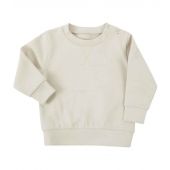 Larkwood Kids Sustainable Sweatshirt - Light Stone Size 5-6