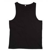 One by Mantis Unisex Drop Armhole Vest Top - Black Size XL
