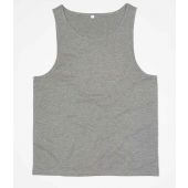 One by Mantis Unisex Drop Armhole Vest Top - Heather Marl Size XL