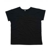 Mantis Ladies The Boyfriend T-Shirt - Black Size XL