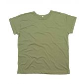 Mantis Ladies The Boyfriend T-Shirt - Olive Green Size XL