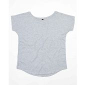 Mantis Ladies Loose Fit T-Shirt - Heather Marl Size XXL