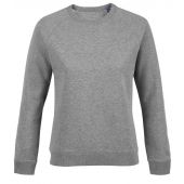 NEOBLU Ladies Nelson French Terry Sweatshirt - Grey Marl Size 3XL