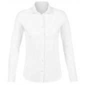 NEOBLU Ladies Balthazar Jersey Long Sleeve Shirt - Optic White Size 3XL