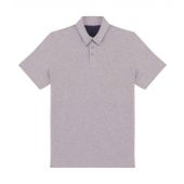 Native Spirit Recycled Polo Shirt - Recycled Oxford Grey Size 3XL
